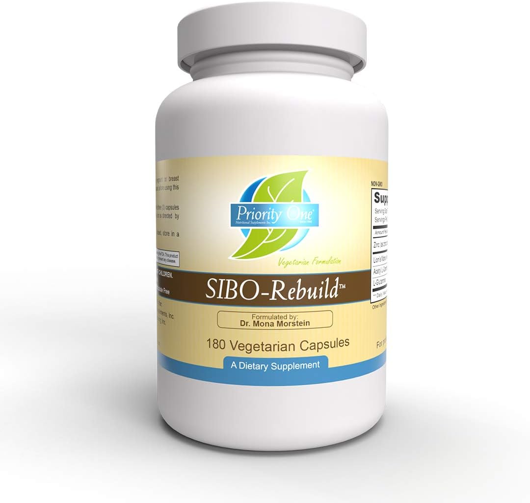 Priority One Vitamins SIBO-Rebuild 180 Cápsulas Vegetarianas