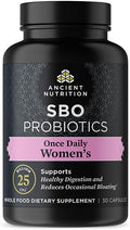 Ancient Nutrition Probióticos para Mujer, 30 Cápsulas, 25 Mil Millones de UFC