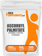 Ascorbato de Palmitato en Polvo - Vitamina C Éster, 500 mg por Ración, 500 g