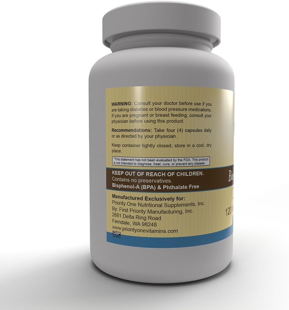 Priority One Vitamins, Bio-Candida Care 120 Cápsulas