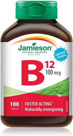 Jamieson B12 100 mcg (Metilcobalamina) – 100 Comprimidos