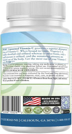 PURE® Vitamina C Liposomal 2100 mg - 180 Cápsulas, 60 Dosis - Alta Absorción con Lecitina de Girasol - Antioxidante para el Sistema Inmunitario y Colágeno - Fabricado en EE. UU.