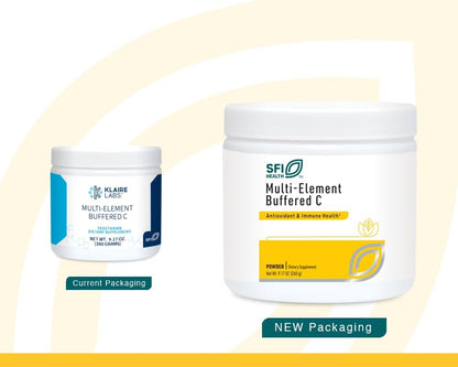 Klaire Labs Multi-Element Buffered C Powder with Quercetin Bioflavonoid & L-Glutathione – Image 2