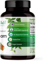 EMERALD LABS Sea Buckthorn - Suplemento Dietético con Vitaminas C, E y Omega 7 - 60 Cápsulas Vegetales (30 días)