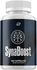 SynaBoost Cápsulas para el Cerebro – Fórmula Máxima Fuerza Todo Natural para Apoyar la Memoria y la Concentración (1 Pack – 60 Cápsulas)
