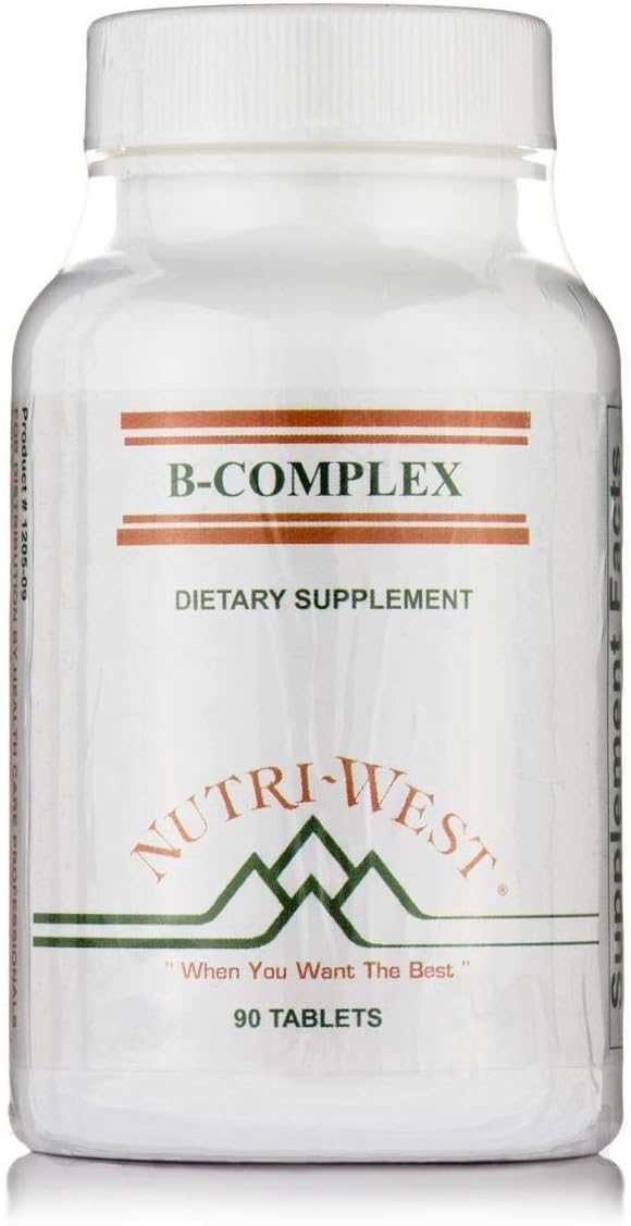 B-Complex - 90 Tablets - Nutri-West