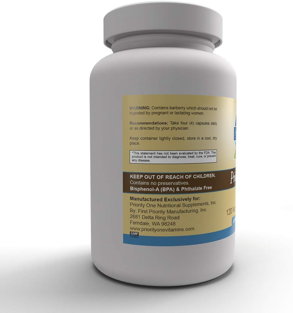 Lipo Priority 120 Vegetable Capsules - Liver Support with Ayurvedic Herbs