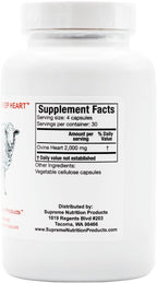 Supreme Nutrition Grass Fed Sheep Heart - 120 Cápsulas de Corazón Ovino Puro