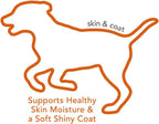 Vet's Best - Suplementos para la Piel y el Pelaje de Perros con Vitamina E y Biotina, 30 Masticables Blandos