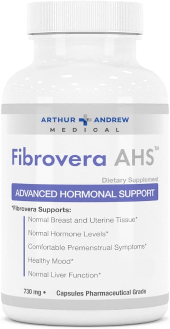 Fibrovera AHS - Apoyo Hormonal Avanzado, 730 mg por Servicio (90 Cápsulas)
