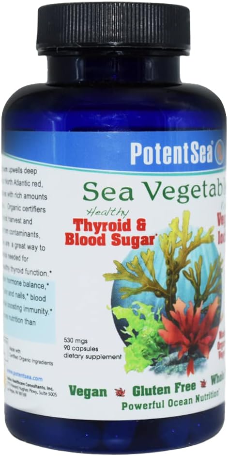 PotentSea Sea Vegetables - 540 mg - 90 Cápsulas