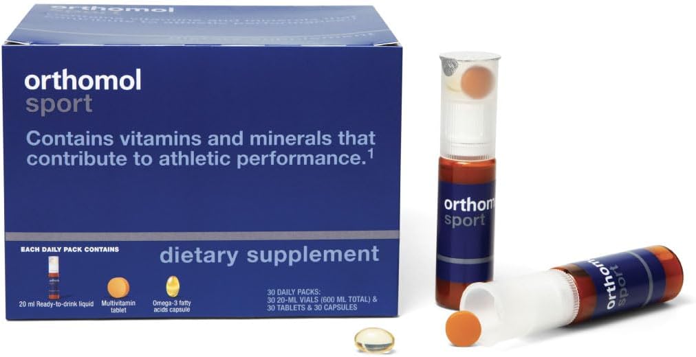 Orthomol Sport – Suplemento Nutricional para Deportistas, 30 Días