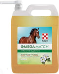 Purina Omega Match Aceite de Ahiflower para Caballos - 1 Galón (3.78 L)