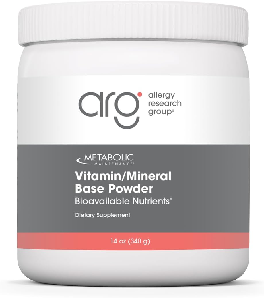 Metabolic Maintenance Vitamin Mineral Base Powder - Polvo Multivitamínico Completo - Vitaminas Activas y Minerales Quelados - 60 Dosis (311 g)