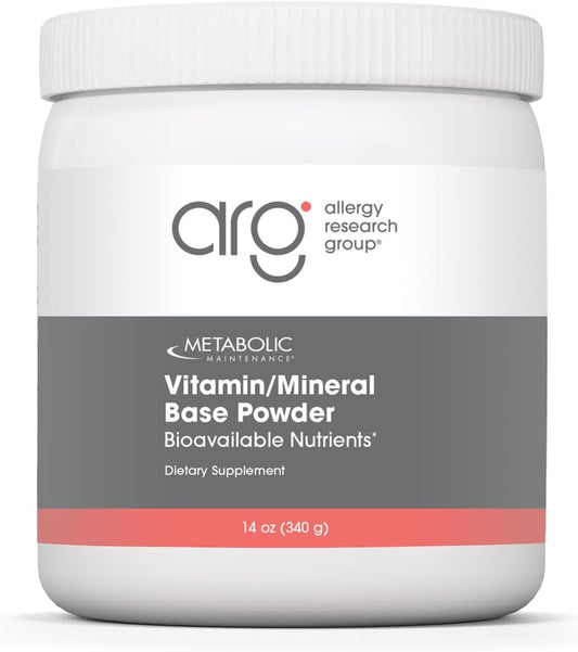 Metabolic Maintenance Vitamin Mineral Base Powder - Polvo Multivitamínico Completo - Vitaminas Activas y Minerales Quelados - 60 Dosis (311 g)