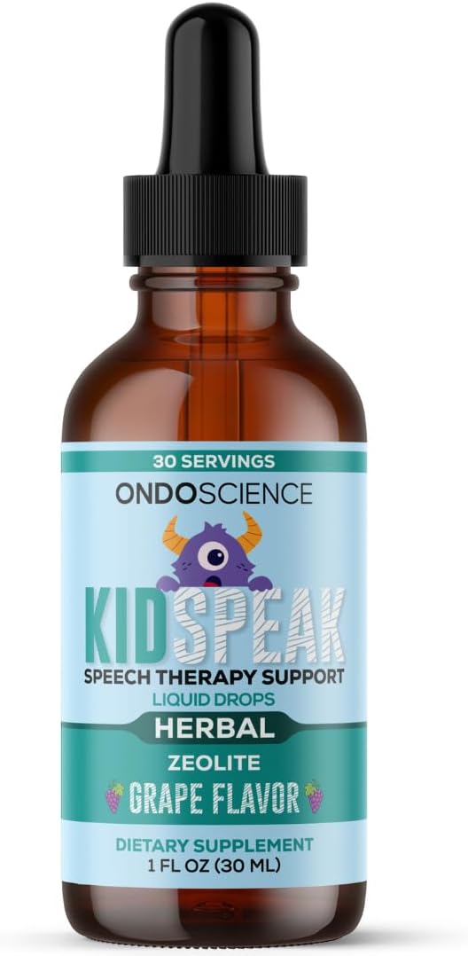 Ondo Science KIDSPEAK Suplemento de Apoyo al Habla Infantil