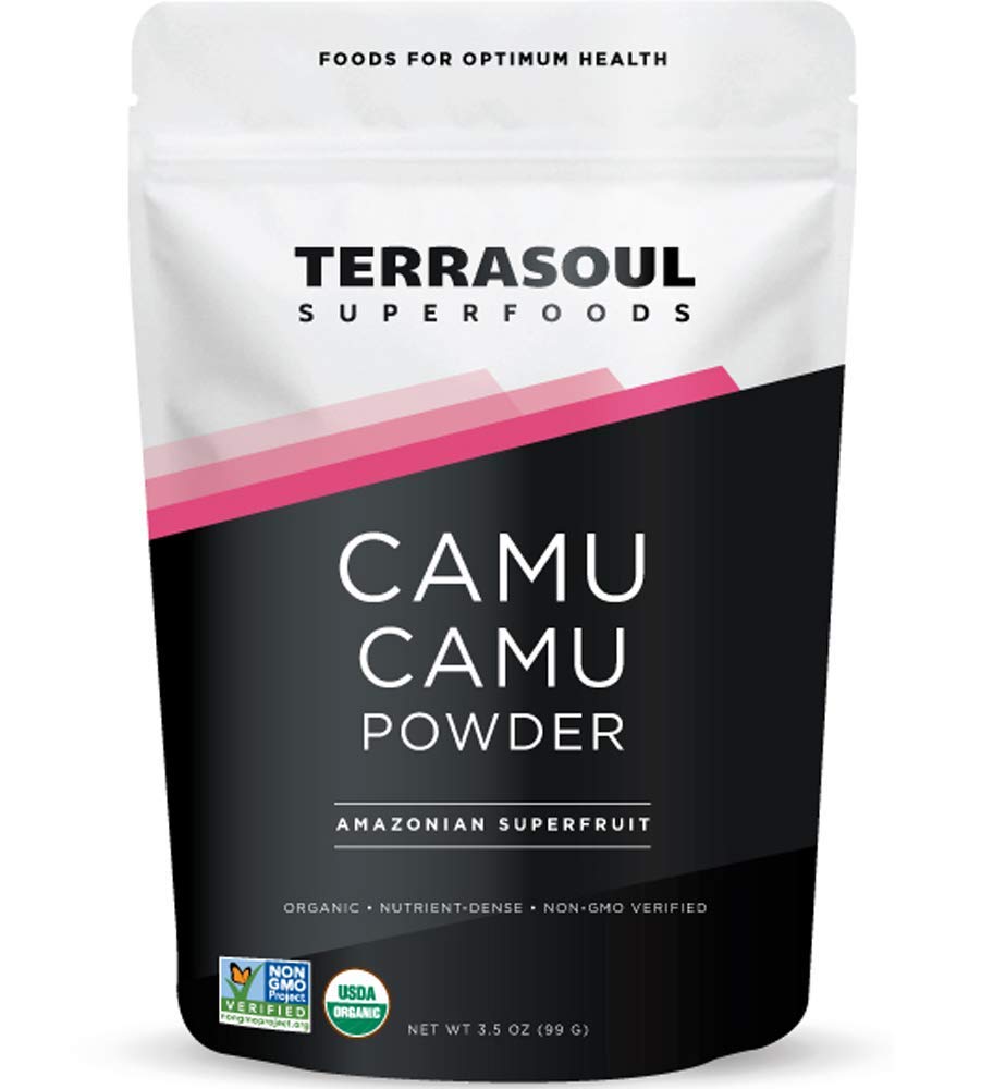 Terrasoul Superfoods Organic Camu Camu Powder, 99 g (3.5 oz)