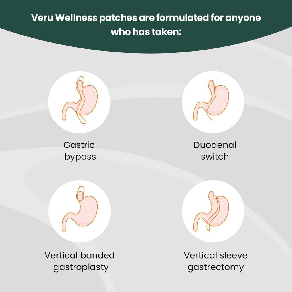 Veru Wellness Parche Bariátrico Inmune D3/K2 - 60 Días
