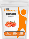 Tomate en Polvo de BulkSupplements.com - Polvo de Tomate Molido para Cocinar, Vegano y Sin Gluten, 5g por Ración, 500g (1.1 lbs) (Pack de 1)