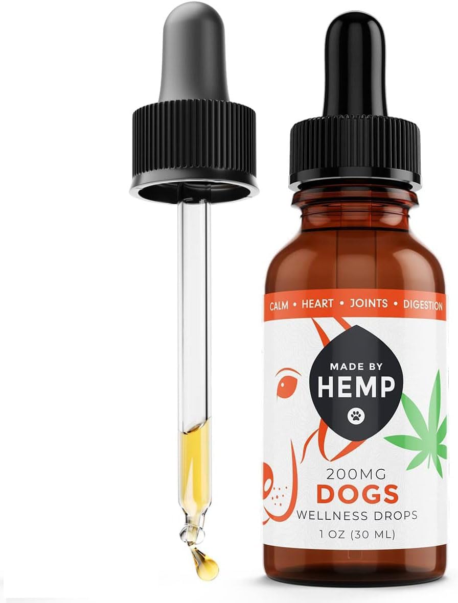 Made by Hemp - Aceite de Cáñamo para Perros (2 unidades)