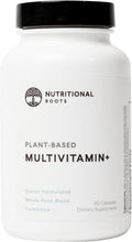 Nutritional Roots Multivitamin+, Award-Winning Plant-Based (Vegan) Multivitamin, Organic Vegetables & Herbs, Fermented Vitamins, Probiotics, Doctor's Choice, 45 Servings