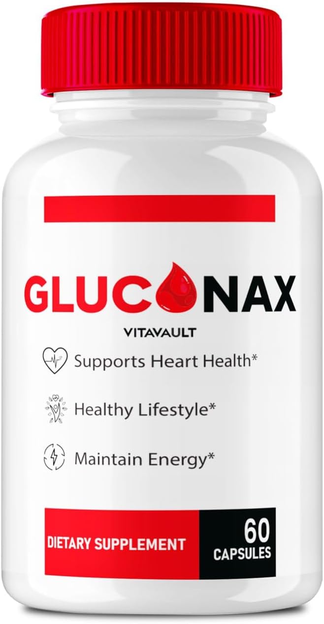 Vitavault Gluconax Cápsulas - Suplemento de Bienestar y Salud, Fórmula Natural (60 Cápsulas)