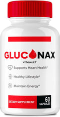 Vitavault Gluconax Cápsulas - Suplemento de Bienestar y Salud, Fórmula Natural (60 Cápsulas)
