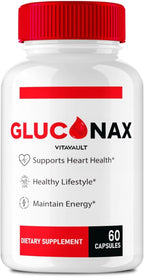 Vitavault Gluconax Cápsulas - Suplemento de Bienestar y Salud, Fórmula Natural (60 Cápsulas)