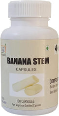 Cápsulas de Tallo de Plátano 500 mg - 100 Cápsulas