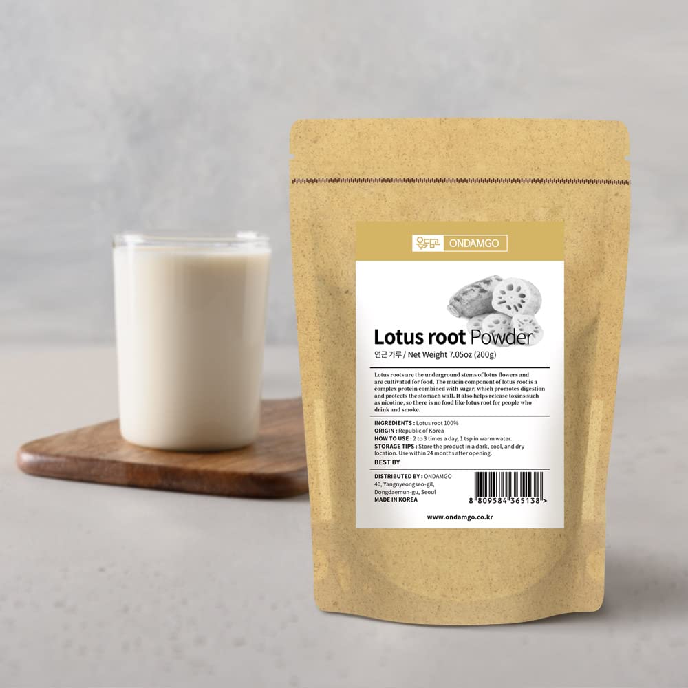 Polvo de Raíz de Loto Natural ONDAMGO 200g