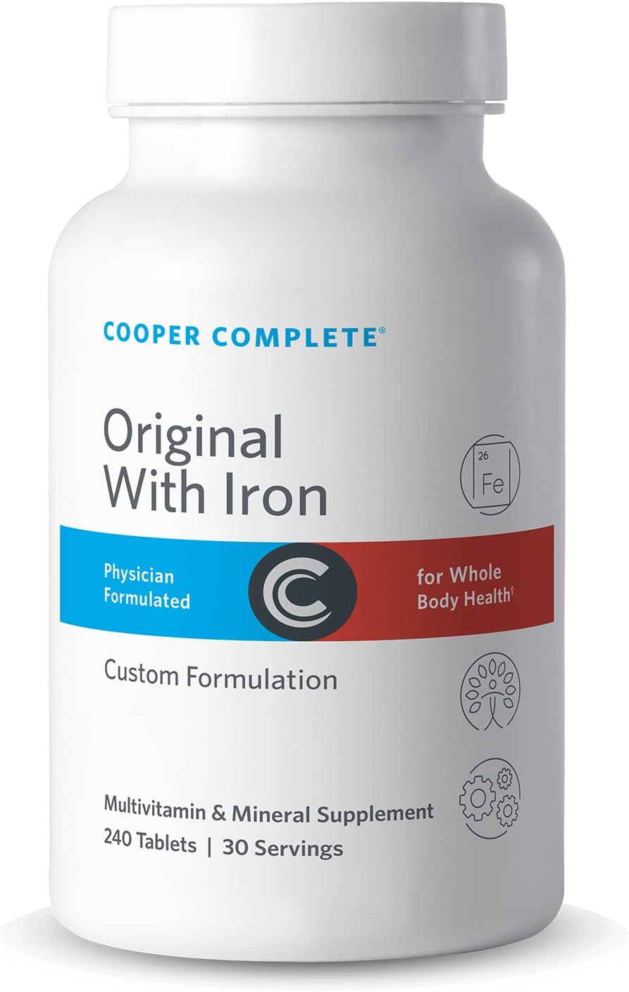Cooper Complete Original Multivitamin with Iron - 30 Day Supply