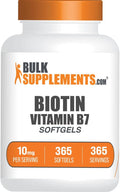 Biotina 10000mcg Softgels - Vitamina B7