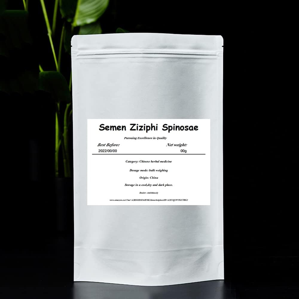 Zizyphus Jujuba (Suan Zao Ren) - Semillas de Azufaifo Silvestre, 500g