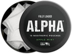 Fully Loaded Alpha Nootropic Pouches (Apple Mint) - 5 Latas - 15 Bolsitas por Lata