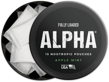 Fully Loaded Alpha Nootropic Pouches (Apple – Alpha GPC : Es una fuente de colina que puede contribuir al – Image 4
