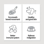 Labivet Probióticos para Perros y Gatos, Salud Digestiva y Piel, Polvo, 30 sobres