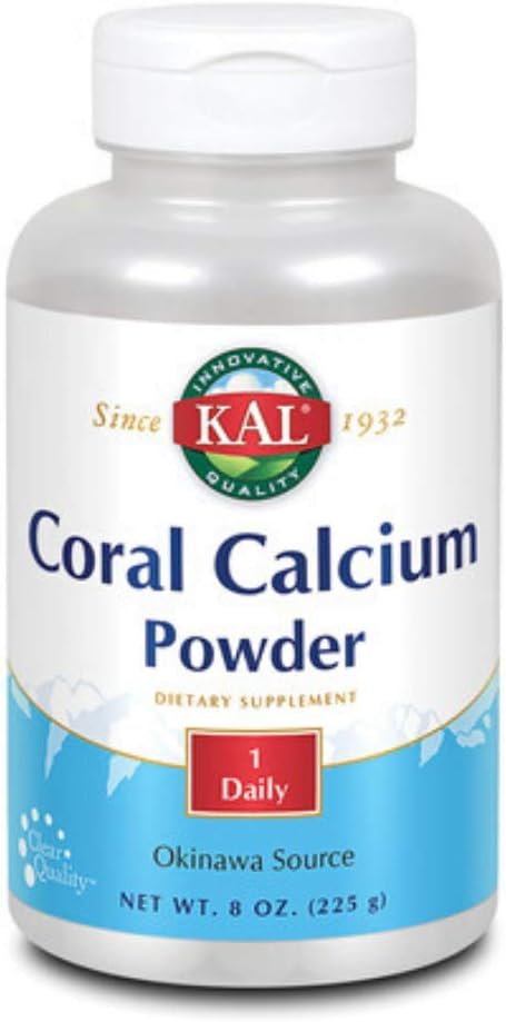 KAL Calcio Coral en Comprimidos 1000 mg - 227 g (8 oz)