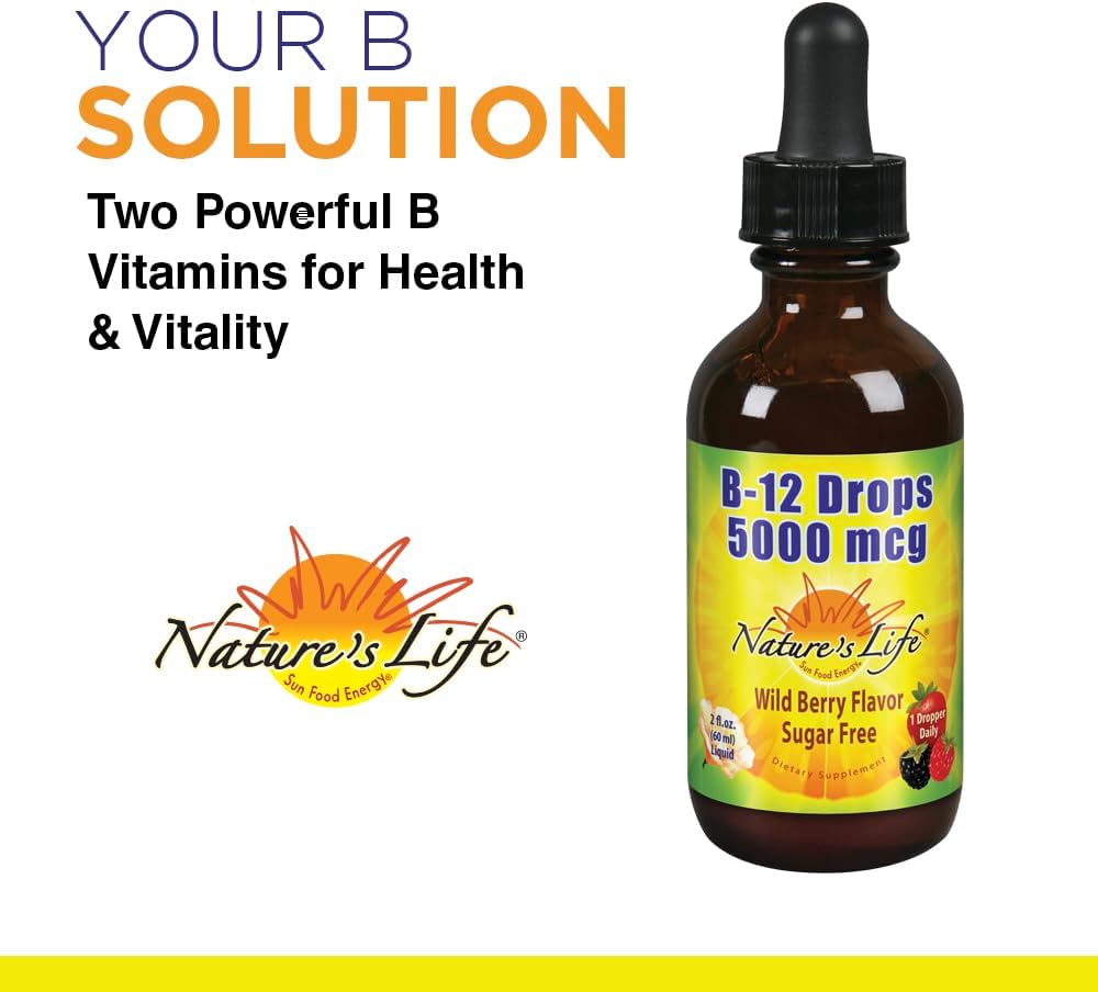 Nature's Life Biotina 2500mcg | Cabello, Piel y Uñas Saludables | No-GMO | 100 Cápsulas Vegetales