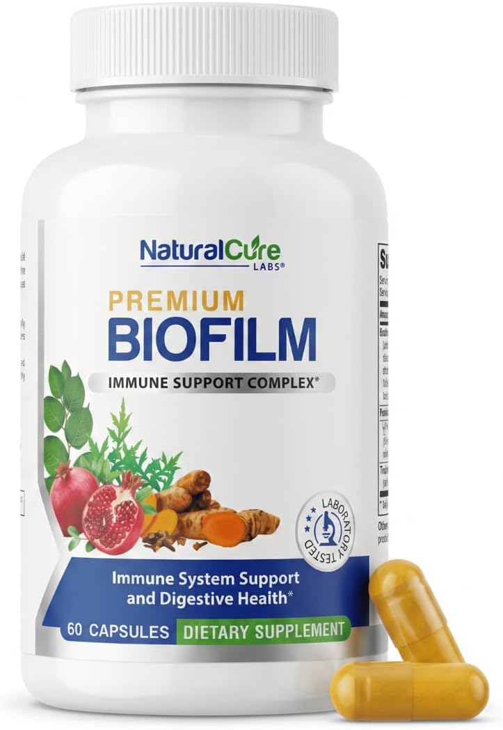 Natural Cure Labs Biofilm Complex – Complejo de Botánicos Premium para el Soporte Digestivo e Inmunitario