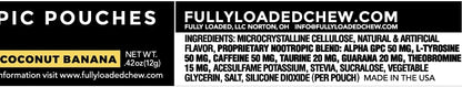 Fully Loaded Alpha Fuel Nootropic Pouches (Coco y Plátano) - 15 Unidades – Image 2