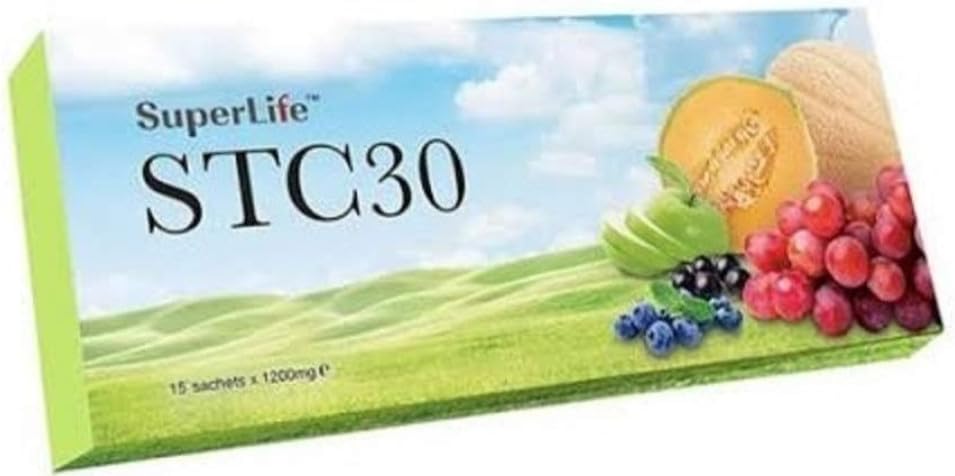 Superlife STC30 Complemento de Células Madre Vegetales - 2 Paquetes (30 Sobres)