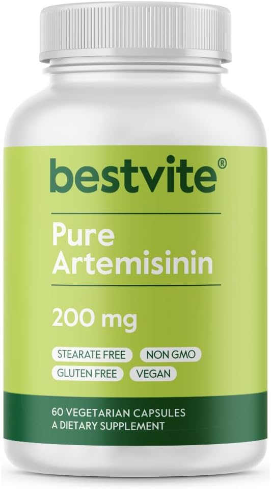 BESTVITE Artemisinina 200mg por Cápsula (60 Cápsulas Vegetales)