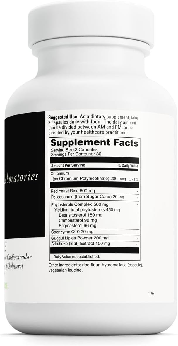 DAVINCI Labs CholestSure - Suplemento para la Salud Cardiovascular - 90 Cápsulas Vegetales