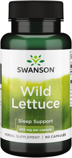 Swanson Full Spectrum Lechuga Silvestre 450 mg – 60 Cápsulas
