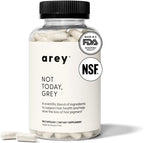 Arey Not Today Grey – Suplemento Capilar Diario con Biotina, Vitaminas B y D (3 Meses)