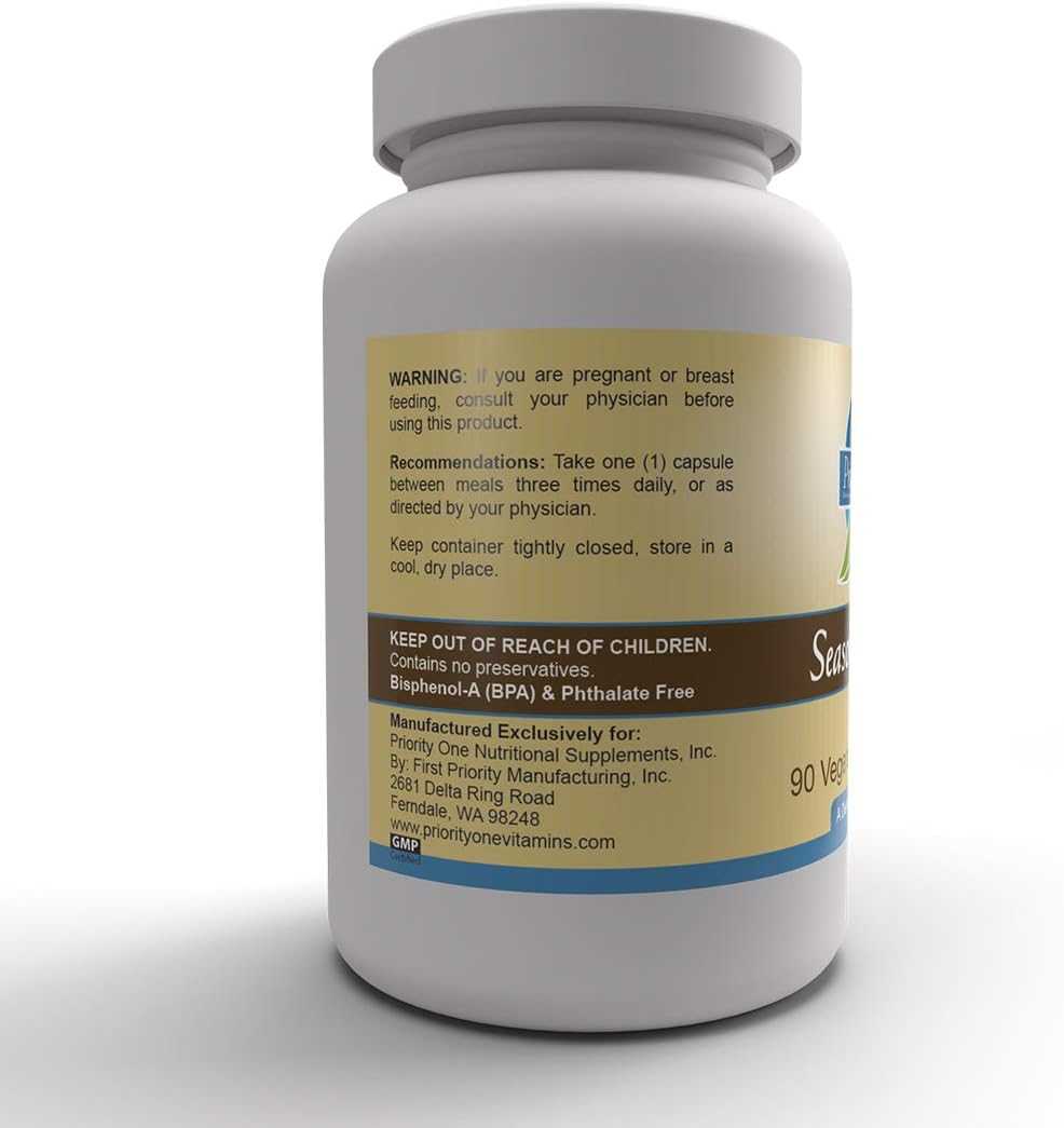 Priority One Vitamins Seasonal Clear – 90 Cápsulas Vegetarianas