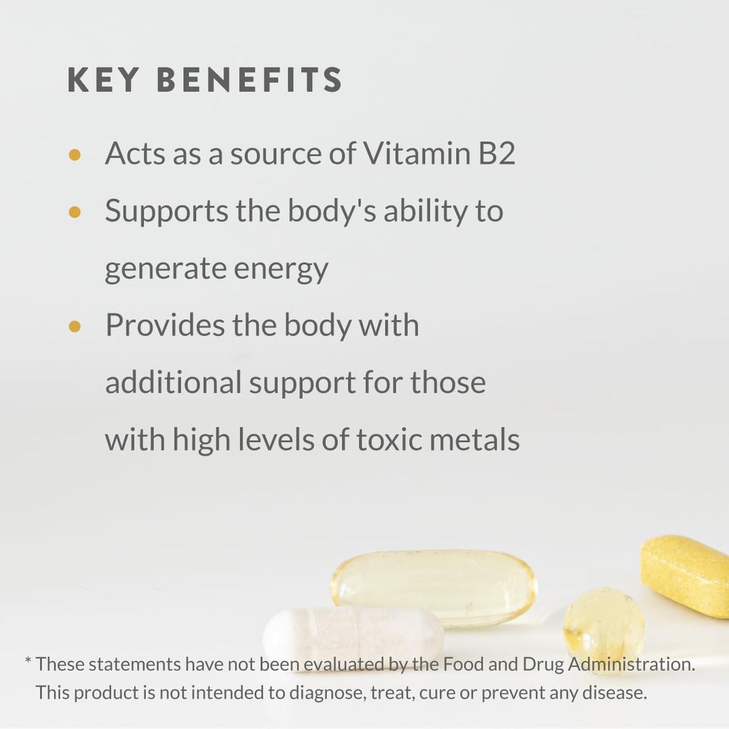 Mineral Maintenance 100 Cápsulas - Fuente de Vitamina B2