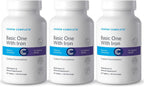 Cooper Complete Basic One Multivitamin con Hierro - 60 Comprimidos (Pack de 3)