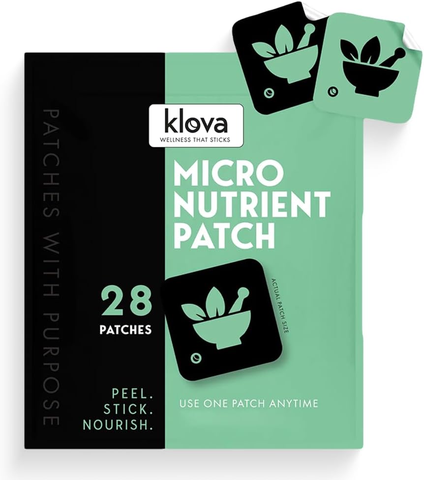 Klova Parche de Bienestar: Apoyo Inmunitario 24h con Zinc, Propóleo y Pterostilbeno