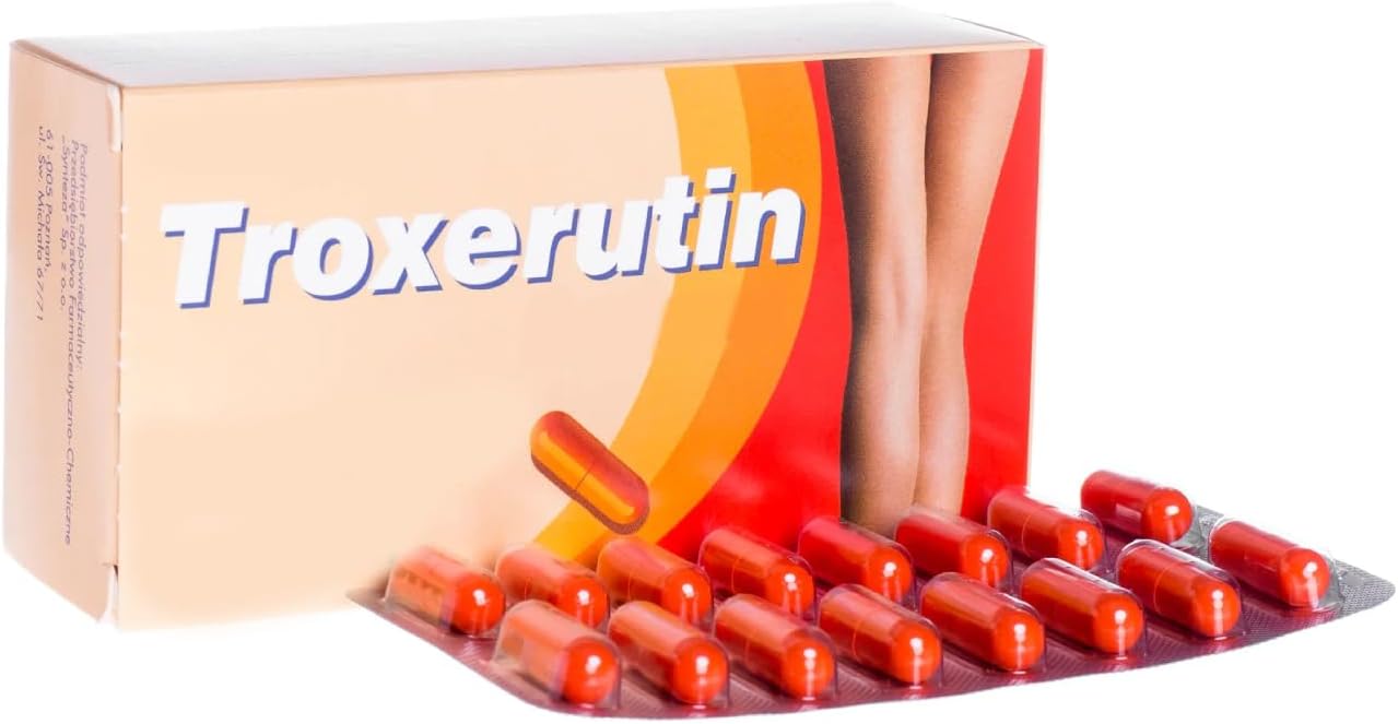 Troxerutina 200 mg, 64 cápsulas